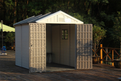 Садовый пластиковый сарай HouzBlock Comfort-3 (2.2x3.3 м)