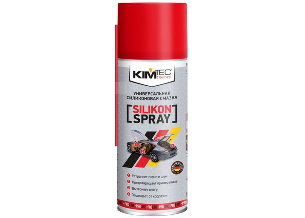 Силиконовая смазка «KIM TEC» SILIKON-SPRAY, 160 мл, 12шт