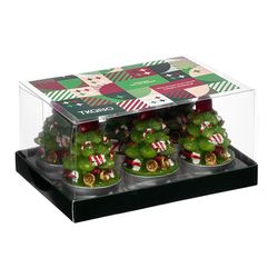 Набор декоративных свечей Green Miracle из коллекции New Year Essential, 6 шт.