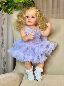 Кукла Реборн виниловая 55см в пакете (FA-554)