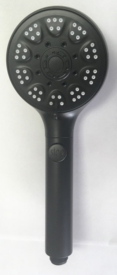 Лейка для душа (5 поз.) в пакет, ЧЕРНЫЙ  ViEiR (100/1шт)