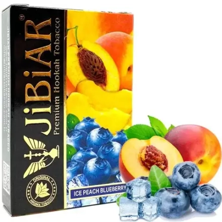 JiBiAR - ICE PEACH BLUEBERRY 50g