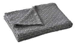 Покрывало EVEREST ARDOISE пике Blanc des Vosges 180x260 Серый