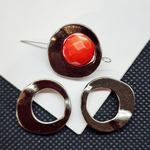 Рамка для бусины, черная, подходит бусина до 11.5мм, штучно