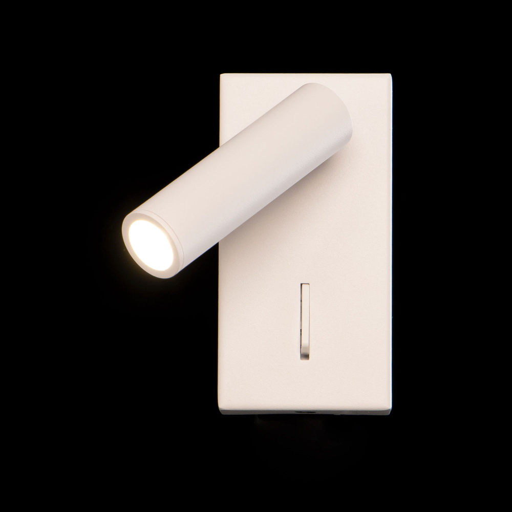 Citilux Декарт CL704350 LED Светильник поворотный с выключателем Белый