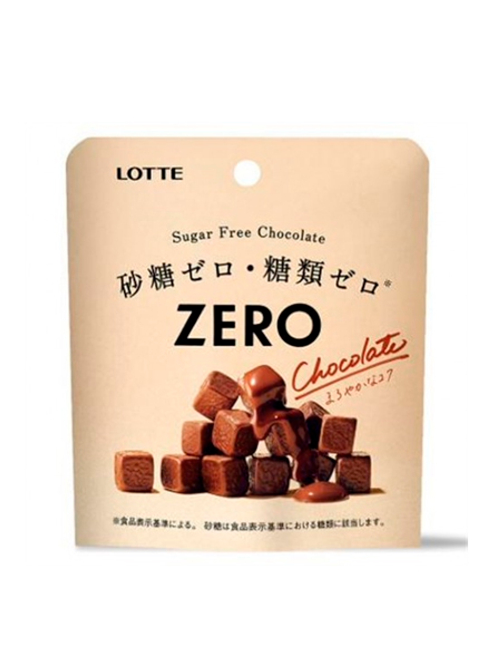 Шоколад Zero молочный без сахара, Lotte 40г
