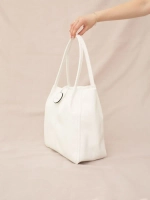 Сумка большая через плечо шоппер мешок