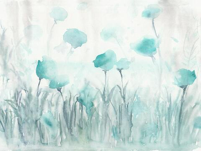 Дизайнерские обои Wall Street Watercolor-21