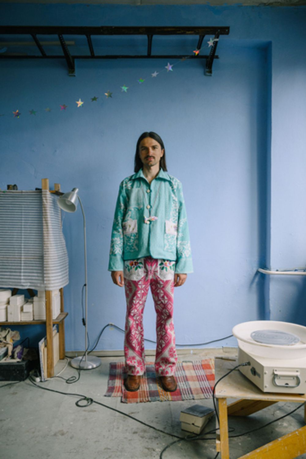 Куртка Soeurs Украшенный Расшитой Салфеткой/Light Green with Napkin Jacket зеленая