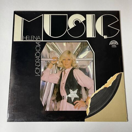 Винтажная виниловая пластинка LP Helena Vondrackova Music (Чехословакия 1980)