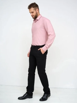 Рубашка классическая с длинным рукавом приталенная