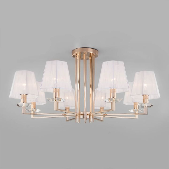 Потолочная люстра Eurosvet Alegria 60114/8 золото