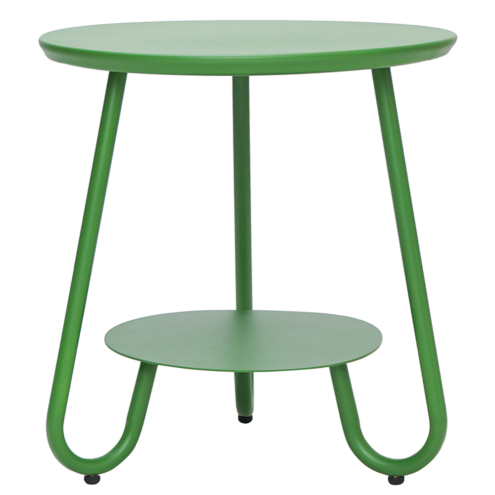 Столик stian, D50 см, зеленый