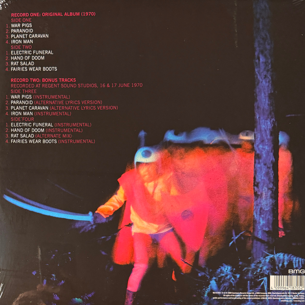 Black Sabbath ‎– Paranoid 2LP (Германия 2025г.) Т
