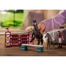 Schleich S 42776 — Турнирная тренировка Лисы с аппалузами — фото 9