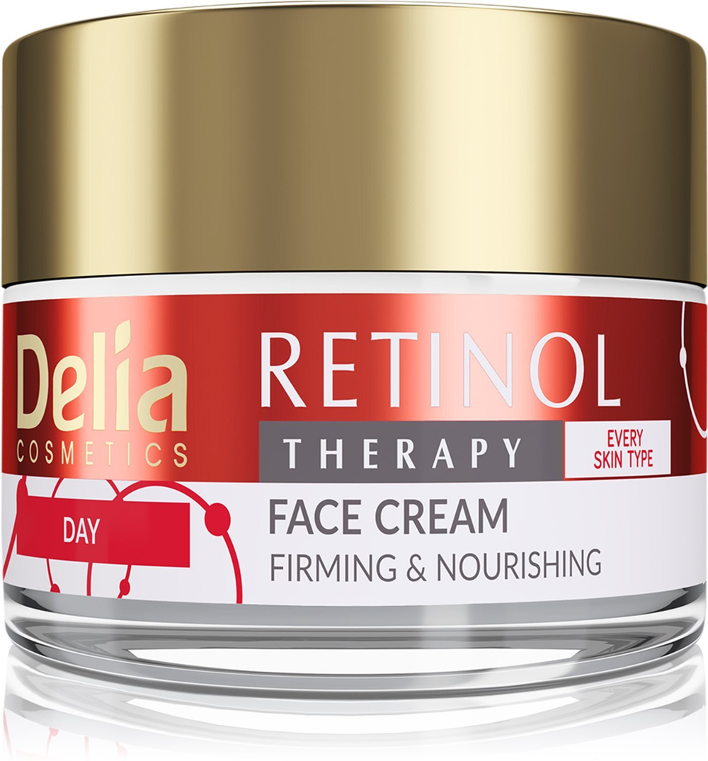 Delia Cosmetics Retinol Therapy - укрепляющий и питательный крем /   50  ml  / GTIN 5906750802480