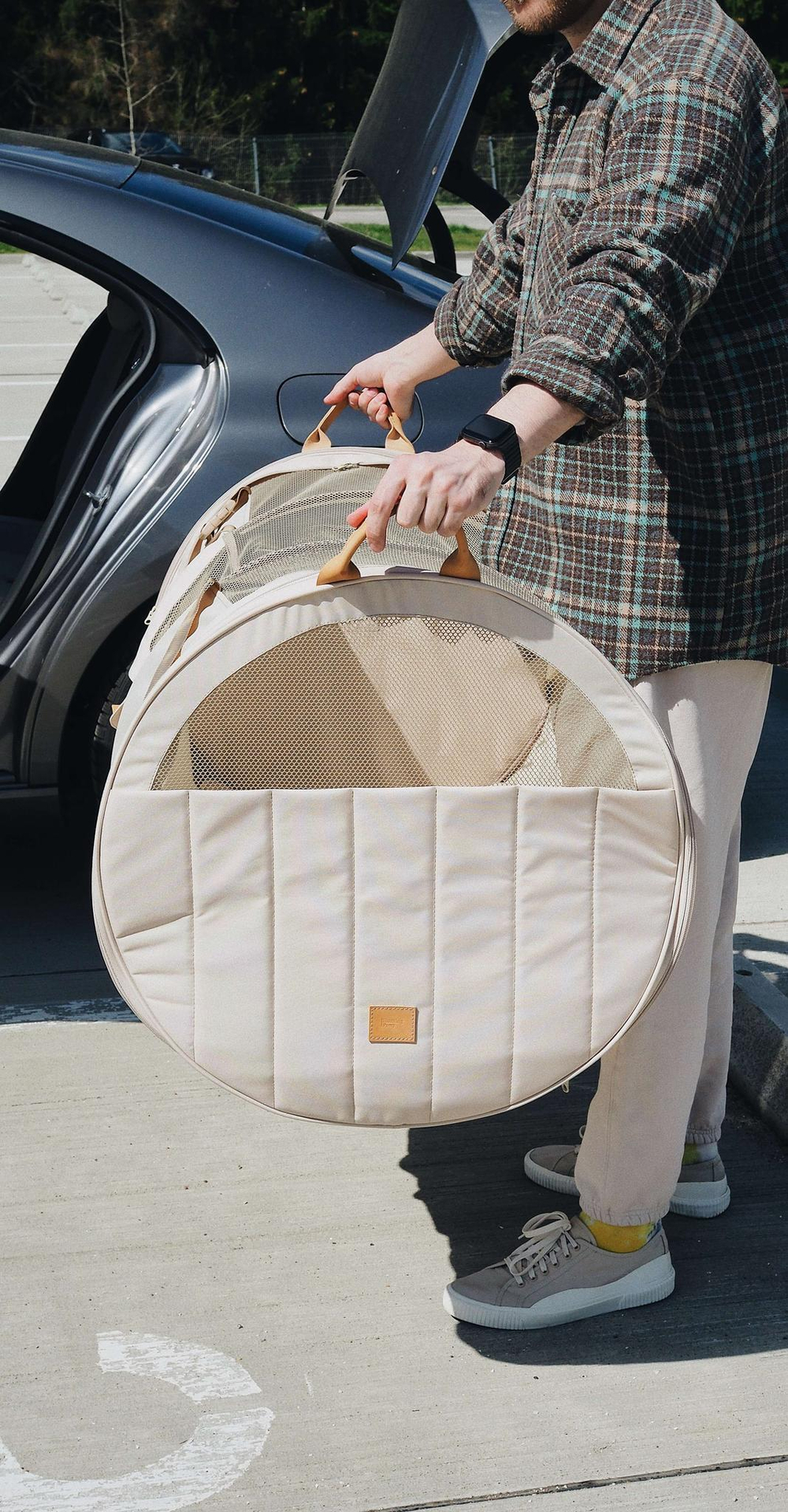 Перевозка для автомобиля Пони авто-доми Бежевый