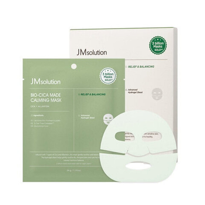 Гидрогелевая маска JMsolution БИО с центеллой Bio-Cica Made Calming Mask , 1 шт