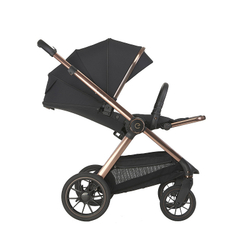 Детская коляска 3 в 1 Espiro Code 2025 и автокресло Pi Black 10 clever black/Чёрный (Black 110)