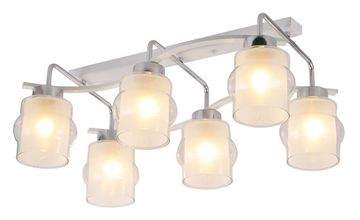 07078/6 WHITE+CHROME (1) Люстра (RL)