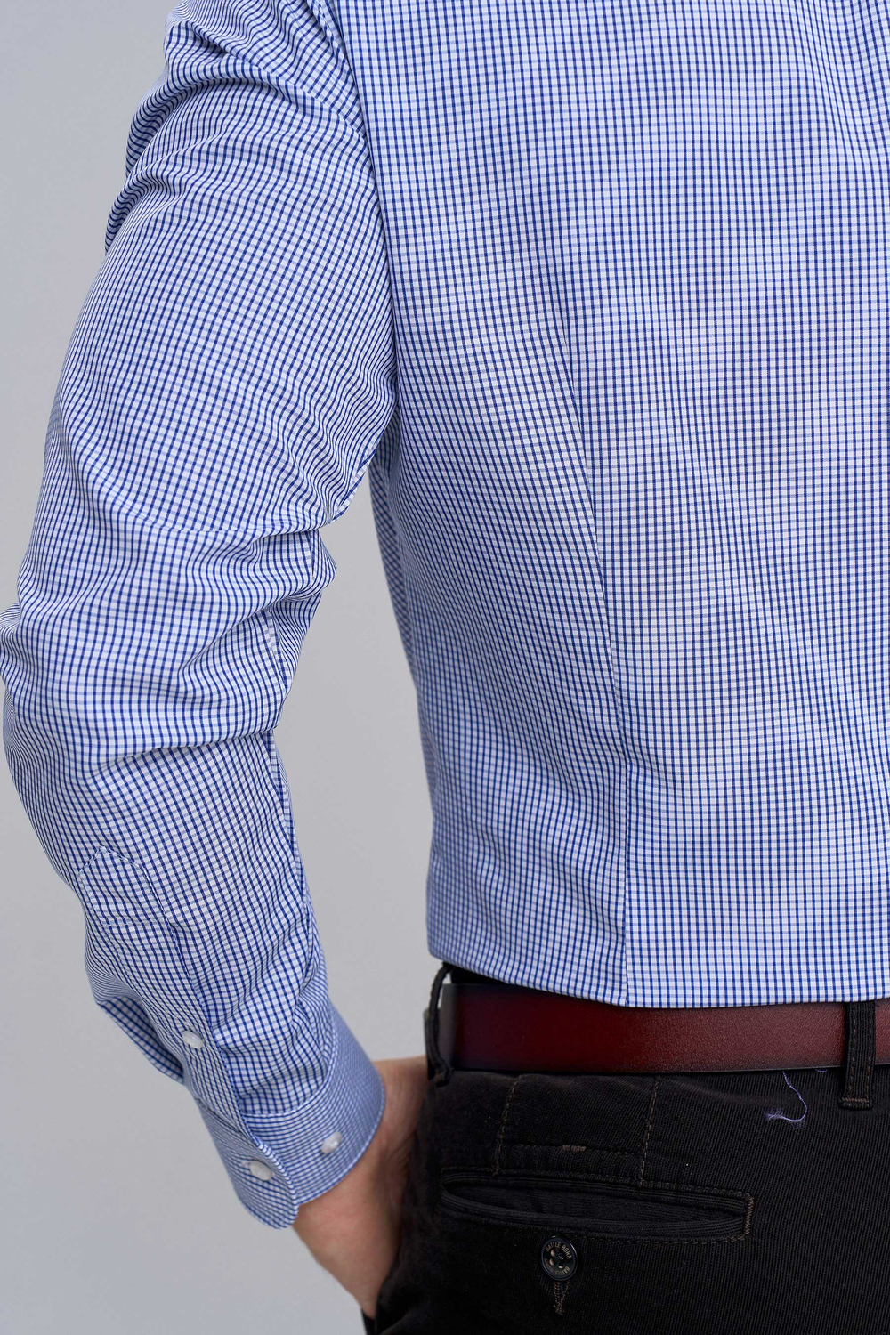 Сорочка мужская VESTER длинный рукав, цвет голубой, цвет 51515 10