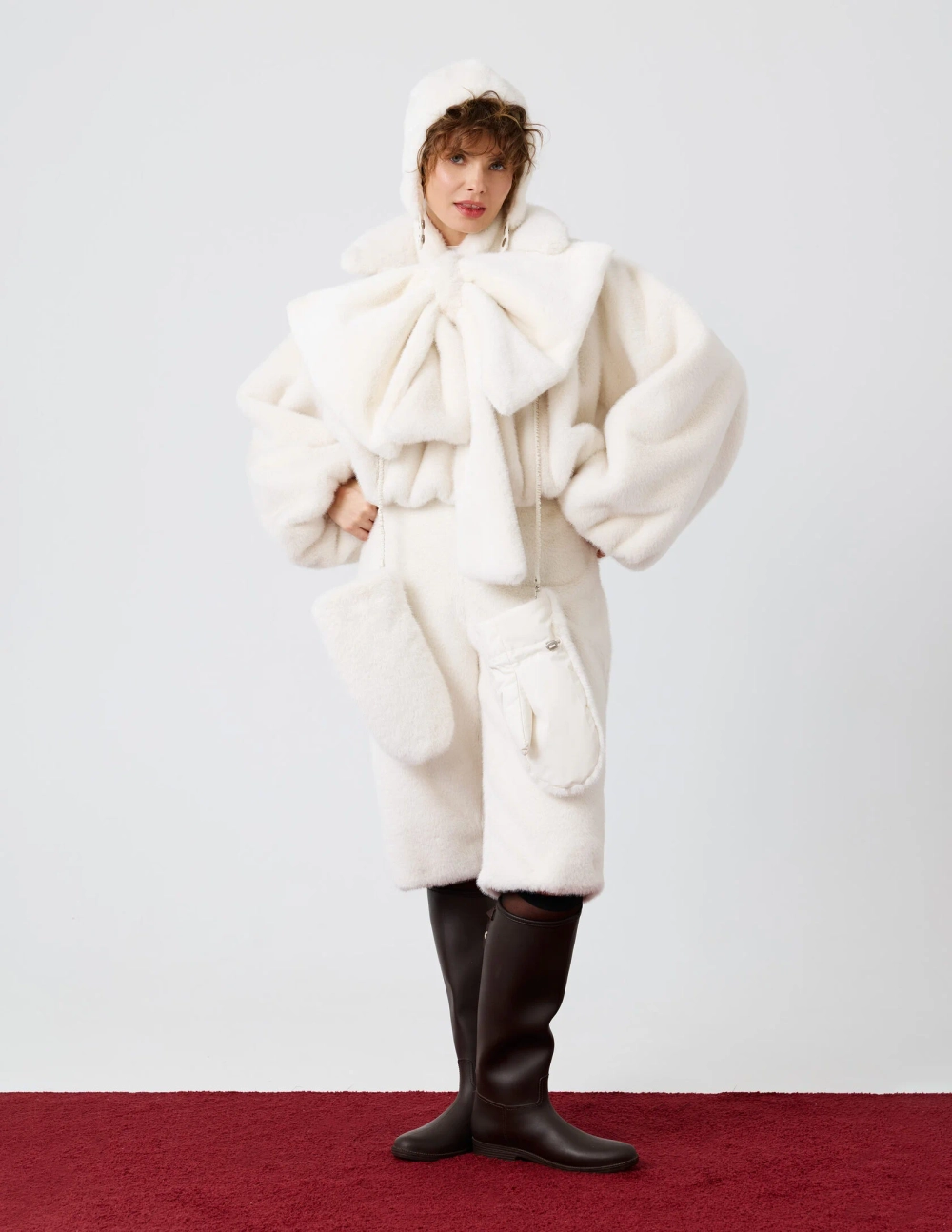 Варежки "Белоручка"