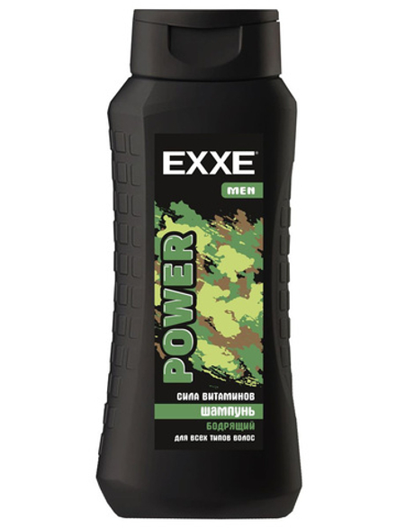 EXXE MEN 400мл. Шамп. муж. "Бодрящий" POWER