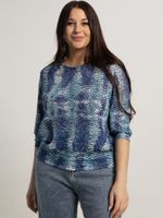 Блуза Люмия (синяя) Б15328-3М LT Collection