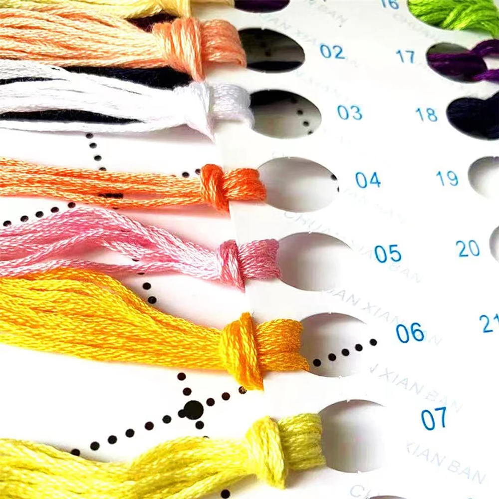 "Цветочная фея-C"-GUA187C(14) вышивка