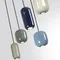5053/7 PENDANT ODL24 000 цвет слонов.кости/мультиколор/металл Подвес GU10 LED 7*4W OVALI