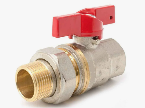 Кран шар 3/4" ду20мм с американ.полный проход