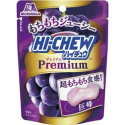 Жевательные конфеты Hi-Chew Premium со вкусом винограда, Morinaga, 35г