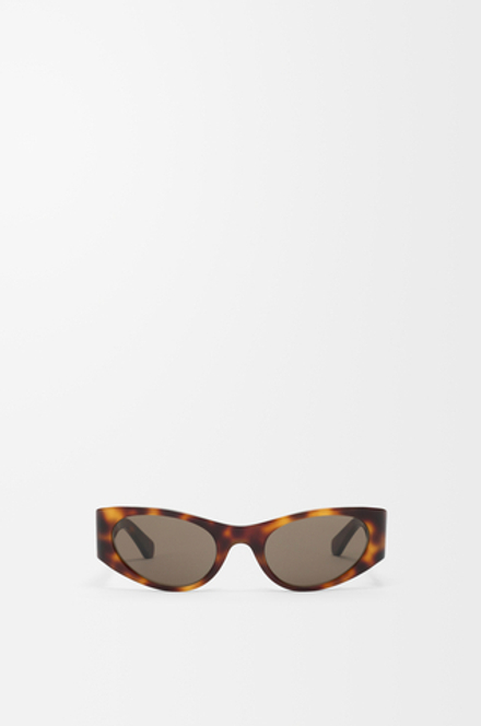 Loewe Солнцезащитные очки Flash Small Cat-Eye, черепаховый