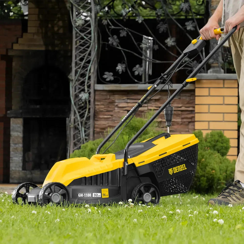 Газонокосилка электрическая GM-1100 Denzel