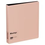 Папка на 4-х кольцах, А5 35мм, Berlingo Instinct, 700мкм, внутренний карман, фламинго