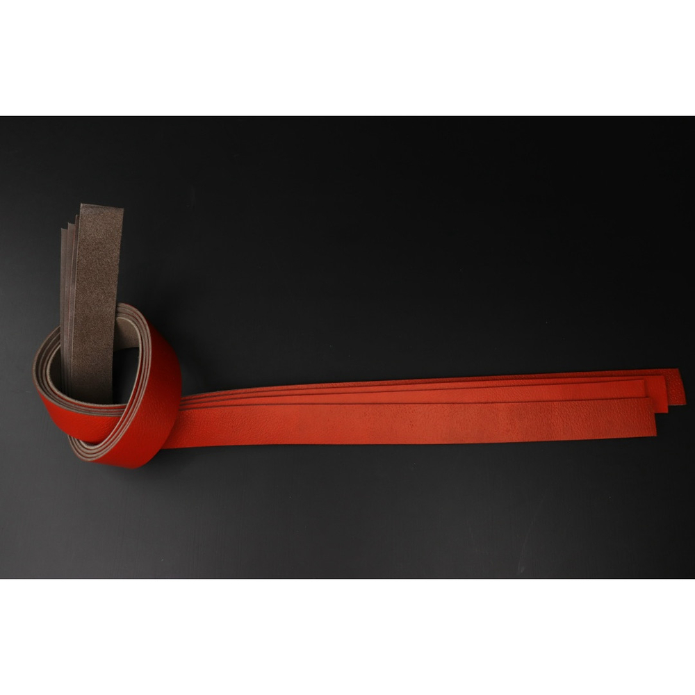 Ременная заготовка мандарин с лицевой отделкой + плита Терра