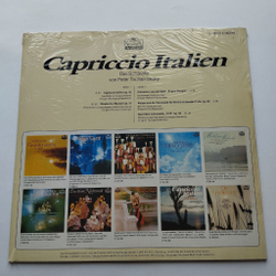 Винтажная виниловая пластинка LP П.И. Чайковский P. Tschaikowsky Capriccio Italien Итальянское Каприччио (Germany 1980) (Sealed)