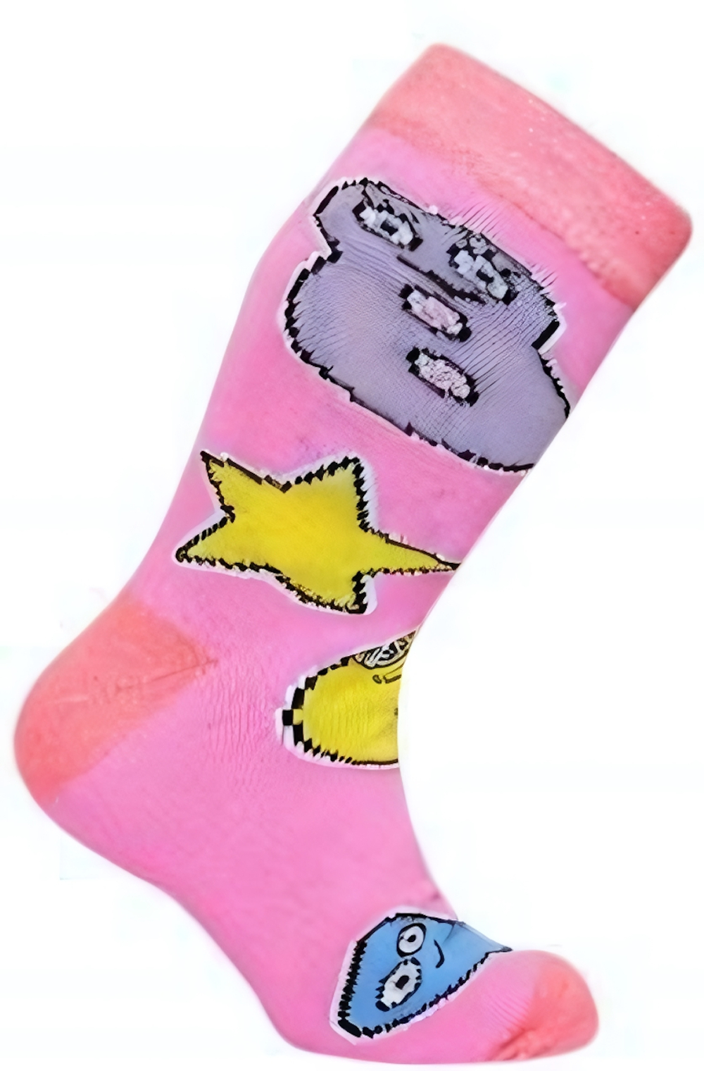 Носки для девочек Д70/Д29 12-14р.(Paradise) розовый, 1 шт.