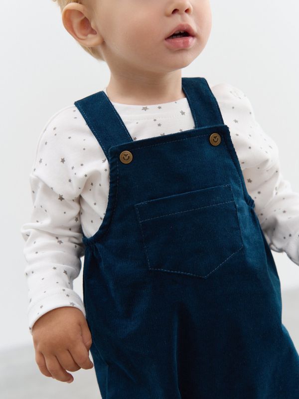 Полукомбинезон вельветовый 