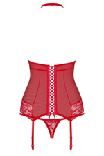 Сексуальный корсаж с кружевами (Размер: L-XL) (Цвет: черный)