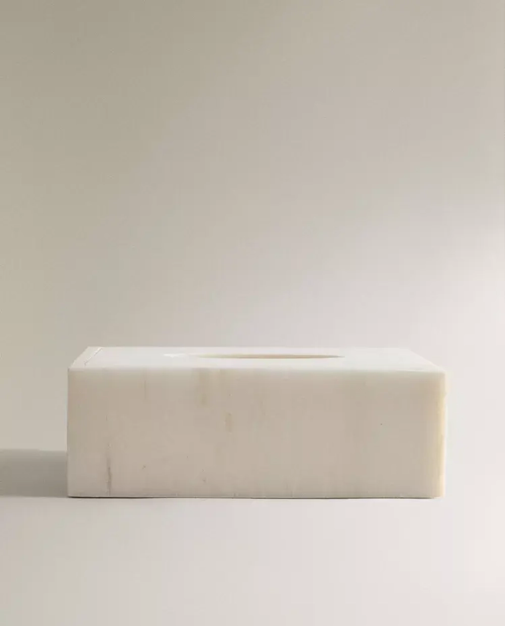 ZARA HOME САЛФЕТНИЦА ИЗ МРАМОРА, БЕЛЫЙ