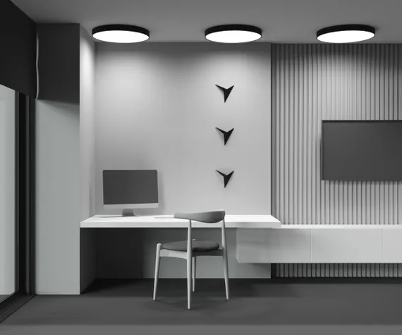 Потолочный светильник Зон / Zon 90 Вт 3000 К 120° Technical c032cl-90w3k-rd-b