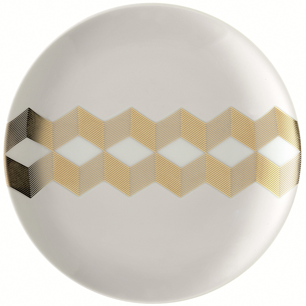 Набор блюдец signature, chevron, D16 см, 4 шт.