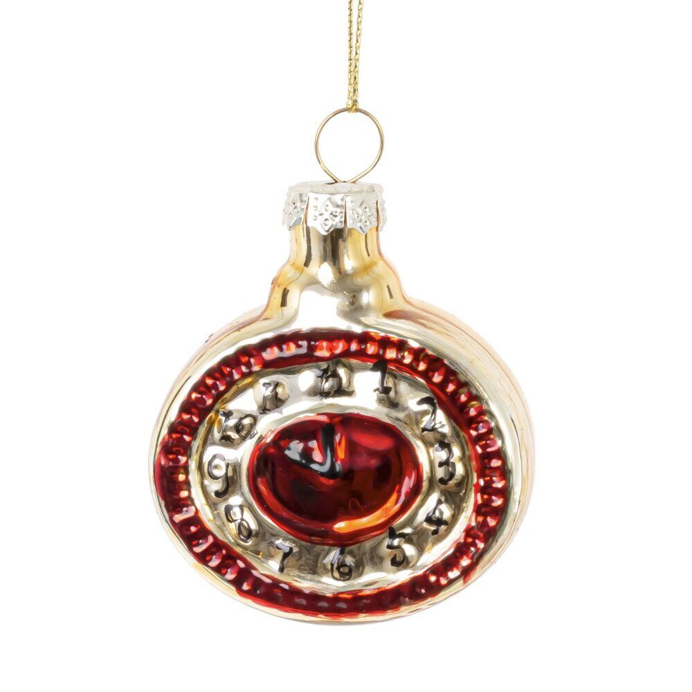 GAEM Украшение новогоднее "Часы", L5 W2 H7 см