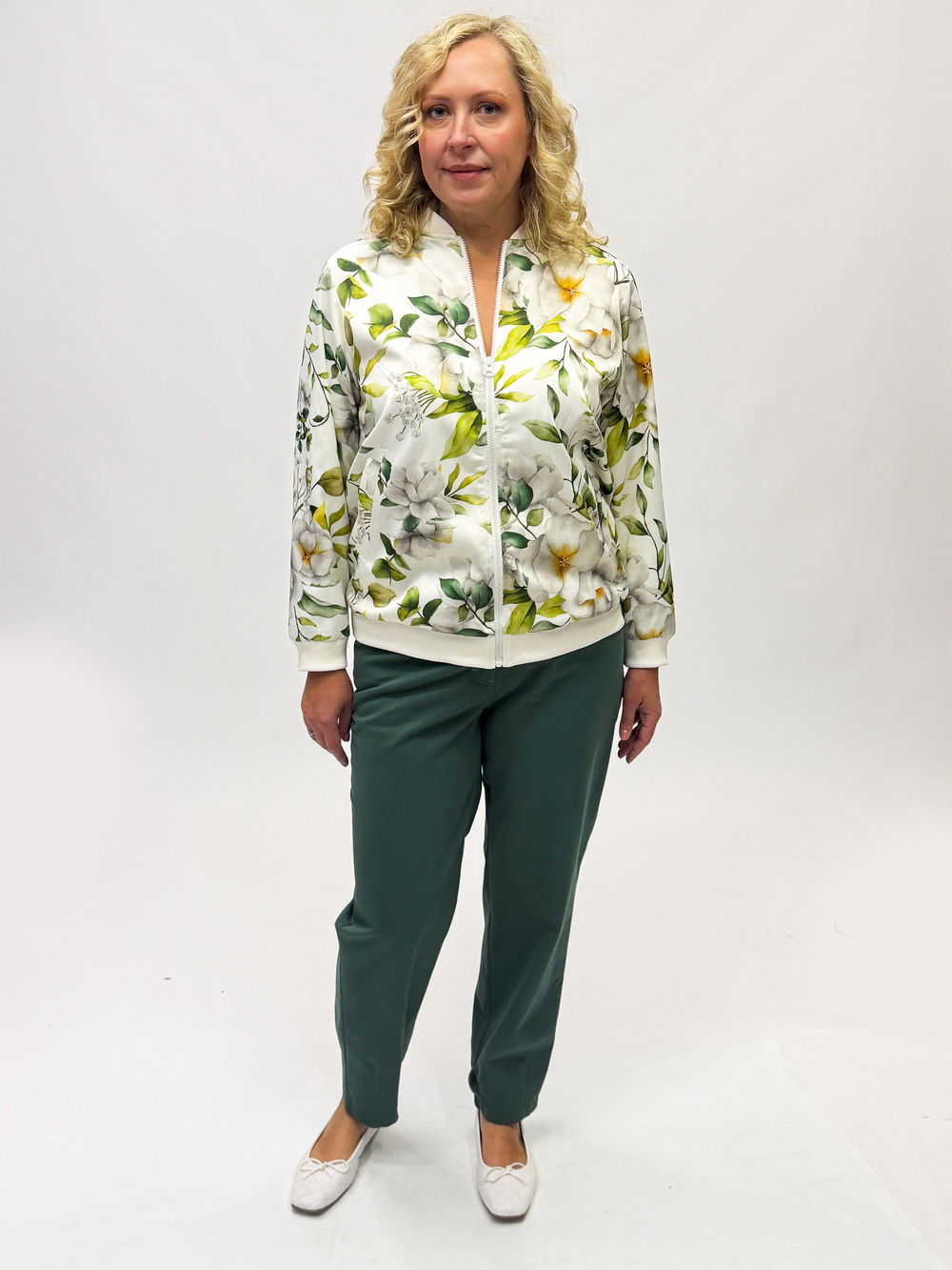 Бомбер женский Fleur de Vie