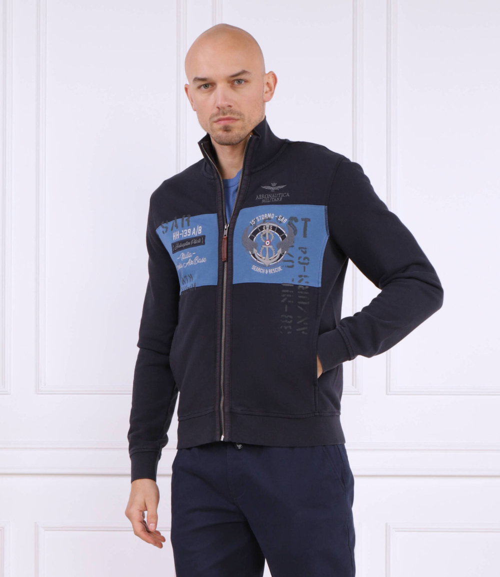 Худи Aeronautica Militare - темно-синий(FE1764F494)