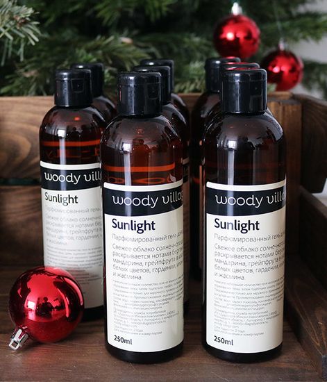 Парфюмированная пена для ванны Sunlight, Woody Village