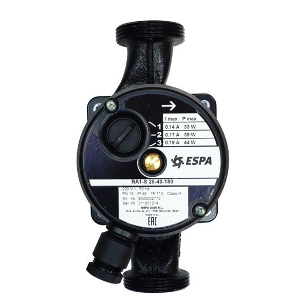 Espa RA1-S 25-40-180 230 50 HEATING CIRCULATING PUMPS Насос арт.979521710