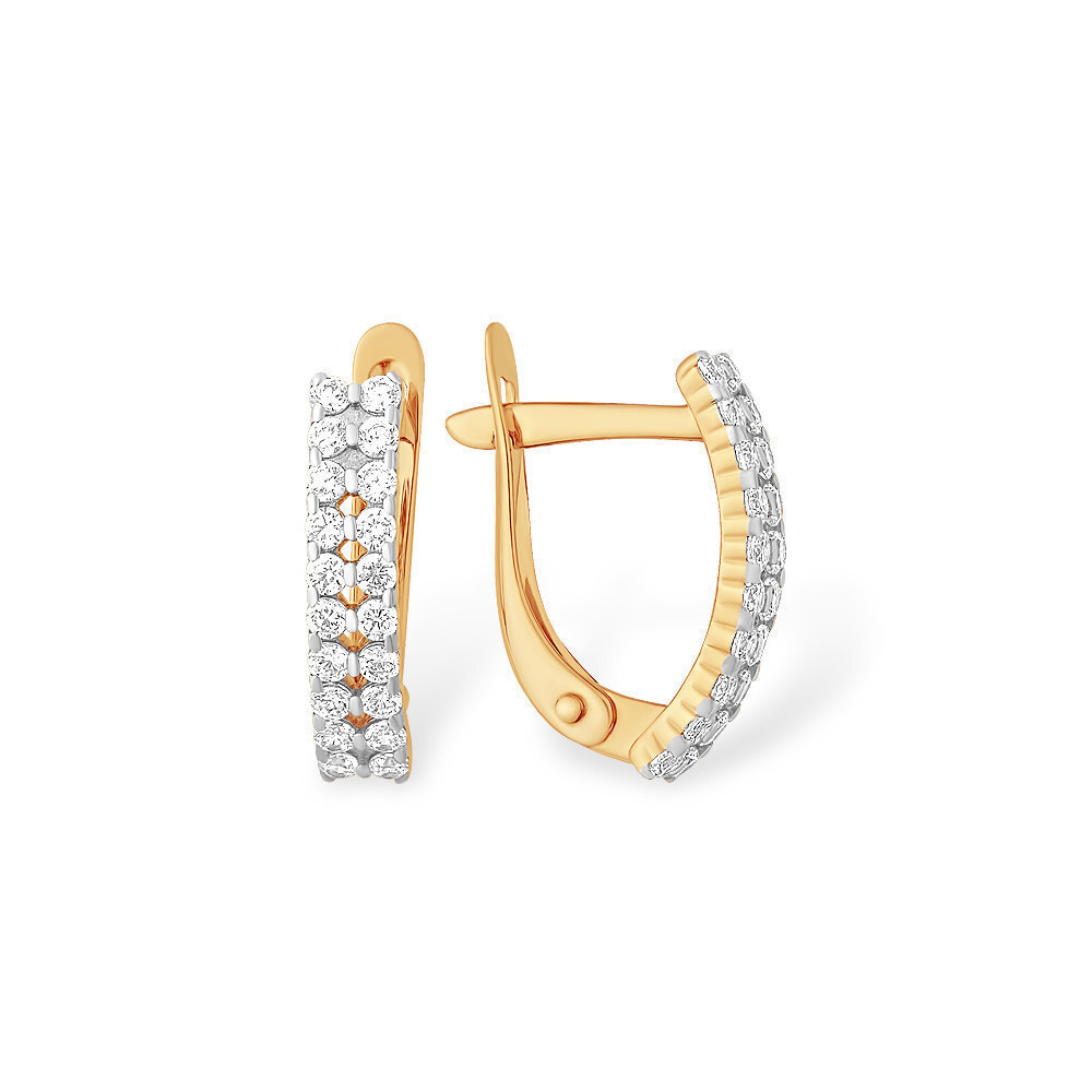 Серьги из золота 585 пробы