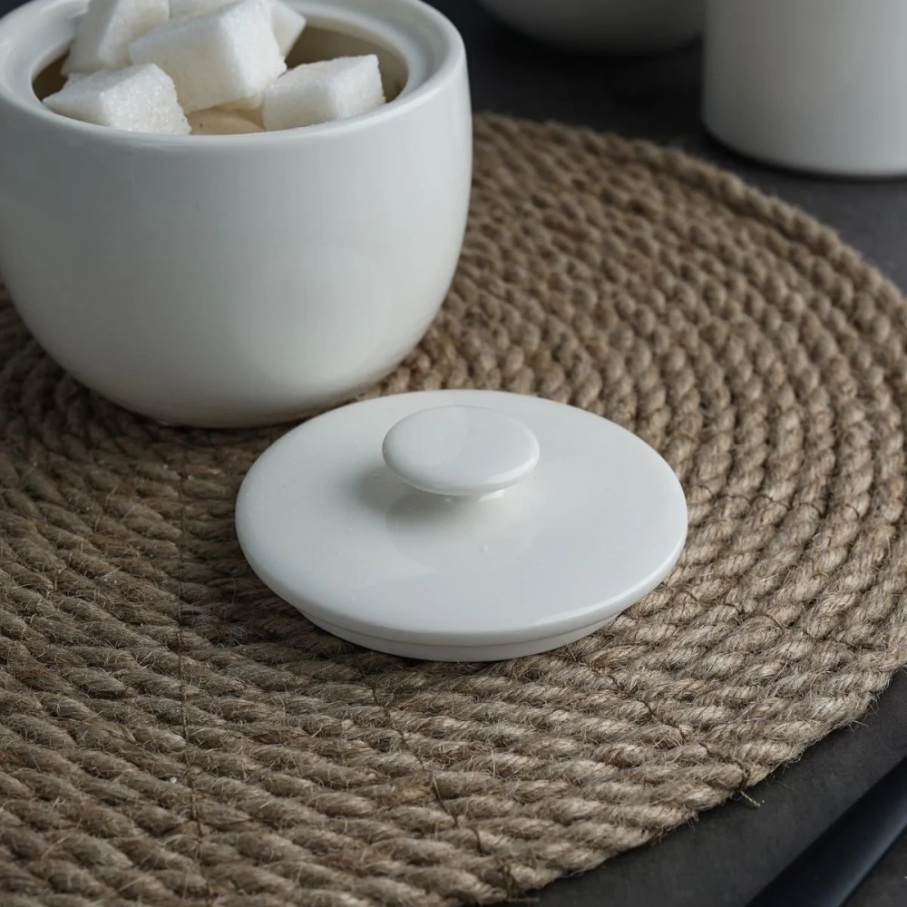 Сахарница 250мл, фарфор "NOBLE" серия "Fine Plus"